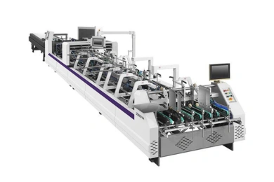ZH-BH 4/6 Corner Automatic Folder Gluer Machine Manufacturers in Chennai